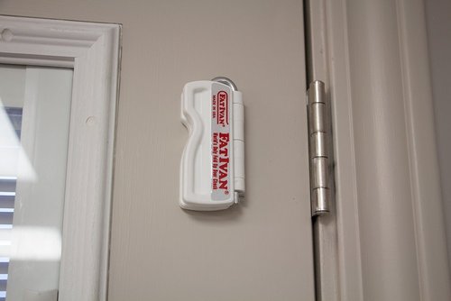 The Original Fat Ivan Fold Up Doorstop Wedge with Magnet White (Pack of 2)