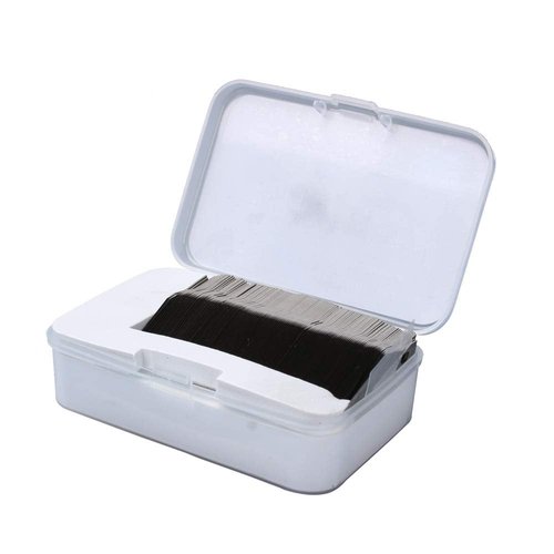 120 pack #11 Hobby Blade Refill, Exact-To Knife Steel Replacement Blades with storage box for Crafts, Hobbies, Scrap booking, Stencil, Precision Art, Architecture Modeling