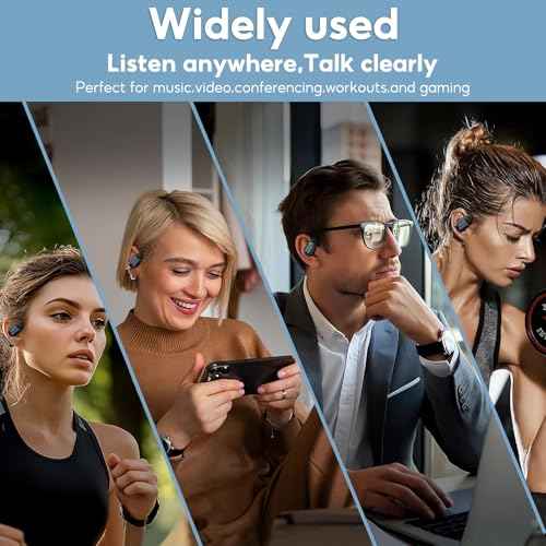 ERAZER AI Translation Earbuds Real Time Language Translator Earbuds Over The Ear Ear buds for 135 Languages Touch Screen Translation Headphones Device fit iOS&Android for Travel Business Learning