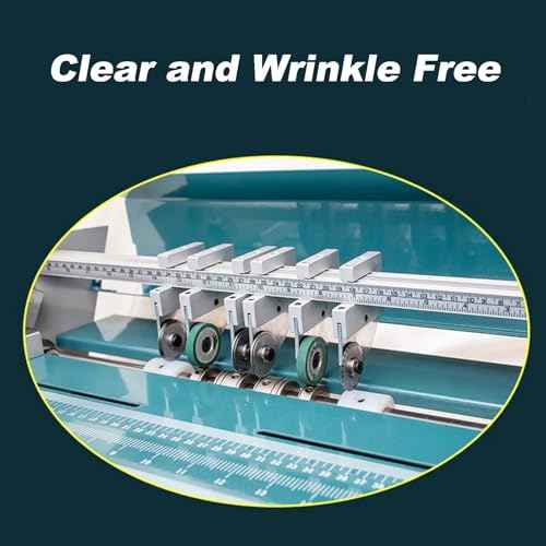 INTBUYING Electric Paper Creasing Machine 110V 3 in 1 Creaser with Extend Bench 18 Inch Paper Creaser Folding Machine