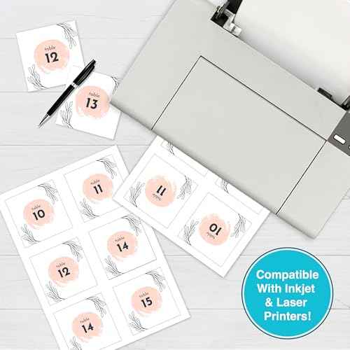 PrintWorks White Cardstock 8.5" x 11" - 67 lb/147 gsm Vellum Bristol - 750 Sheets - Made in the USA - SFI¢ç Certified - 92 Bright - Card Stock Printer Paper for School, Craft, & Office Use (00564C)