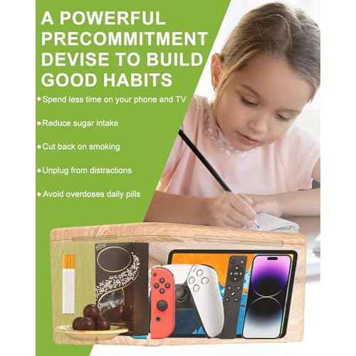 ySky Safe Timed Lock Box, Phone Lock Box with Timer Unplug from Phones,Video Games,Social Media,Snacks&Cravings,Self-Control Lockable Storage Box, Phone Locker Time Locking Container for Better Habits