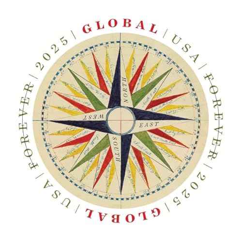 1794 Compass Rose 2025 (Sheet of 10) Global International First-Class Mail Forever Postage Stamps