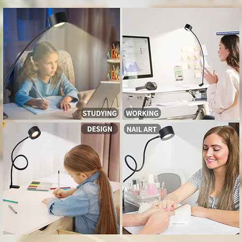 Portable and Rechargeable LED Desk Lamp,Versatile Lighting Solution for Office, Study, and Outdoor Activities