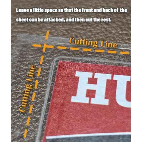 Pack of 24 Self-Adhesive Laminating Sheets 9x12 ? Letter Size, 4 mil, Clear Laminate Sheets, Self-Sealing, No Machine Needed, for Protecting Documents, Photos & Vinyl Stickers