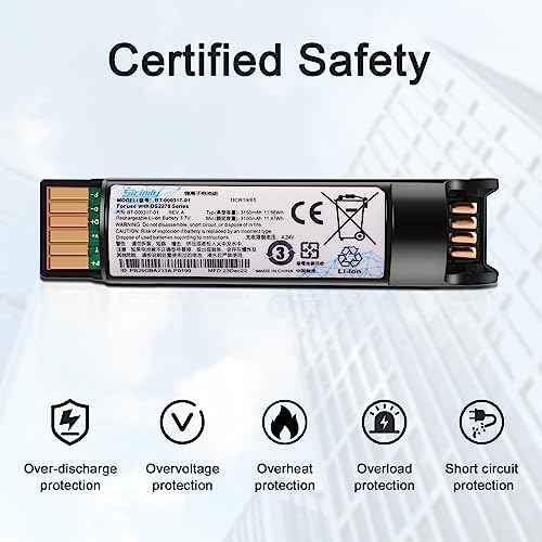 BT-000317-01 for Zebra DS2278 Battery,for Zebra DS22-Compatible with DS22 DS2278 DS2208 DS2278-SR CR2278 Series Handheld Barcode Scanners, Lithium-Ion,3150mAh.