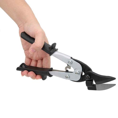 Iron Cutting Scissors Heavy Duty Metal Shears Industrial Molybdenum Steel Cutter for Sheet Metal 10in Hand Tool