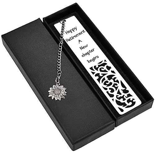 Quimoy Happy Retirement Bookmark for Women, Retirement Gift for Woman Coworker Employee Boss Leader Friends Retired Teacher Nurse, Going Away Gifts for Colleagues, Retirement Gifts for Women 2025