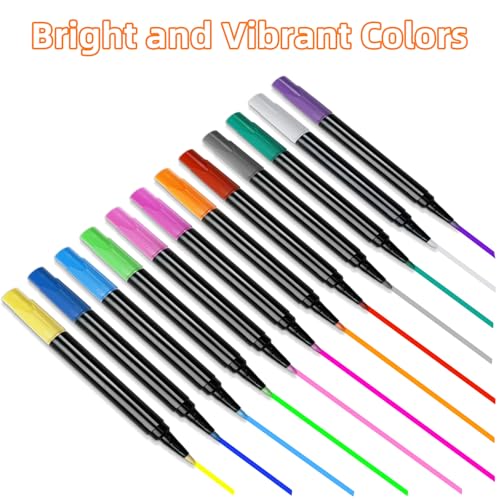 Kids LED Drawing Board with 13 Lighting Effects, 13.7x10 Inch Neon Art Toy