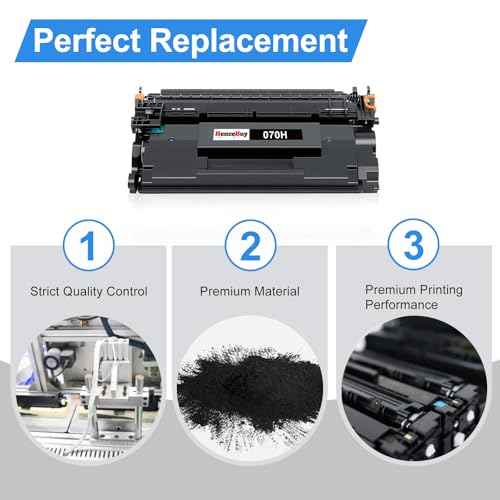 070H 070 Black Toner Cartridge - Replacement for Canon 070 Black Toner Cartridge 070H CRG070 CRG-070 Work for Canon imageCLASS MF465dw MF462dw MF460dw LBP246dw LBP247dw LBP247dw LBP243dw Printer