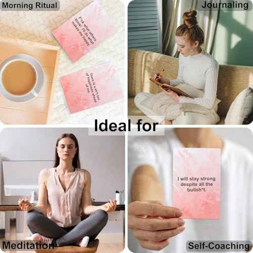 Badass Affirmation Cards ? Daily Motivational and Inspirational Gifts for Women