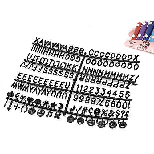 Arikit 1120-Piece Felt Letter Board Letter Set with Neon Colors for DIY Signs
