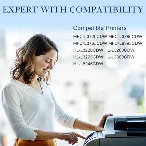 DR229CL Drum Unit Replacement for Brother DR229 TN229 TN229XL Compatible with HL-L3280CDW MFC-L3720CDW HL-L3300CDW HL-L3220CW Printers (1-Pack, Black)