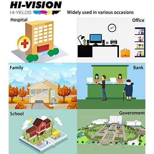 HI-Vision¢ç 3 Pack Compatible 593-BBKD, PVTHG Toner Cartridge Replacement for E310dw/ E514dw/ E515dw/ E515dn (High Yield Black)