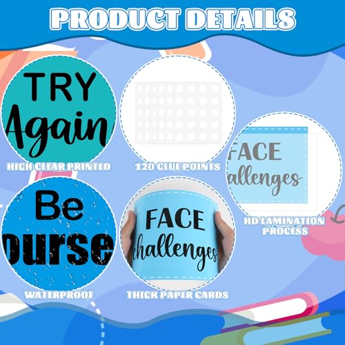 COCHIE OKAY Affirmation Station Bulletin Board Classroom Decorations Set - Welcome Back to School
