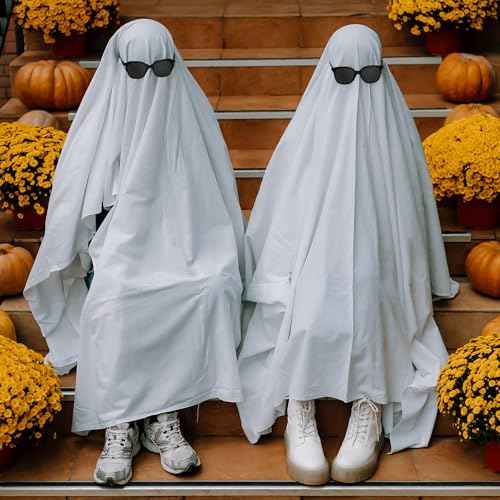 3 Sets Ghost Sheet Costume White Ghost Sheet Halloween Boo Costume for Adult Halloween Cosplay