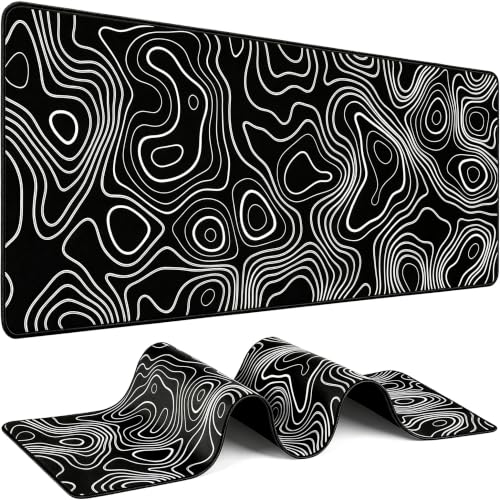 Yuhijoy Large Gaming Mouse Pad 31.5" x 11.8" Desk Mat Non-Slip Surface
