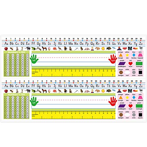 Desk Name Plates Pack of 36 Self-Adhesive Classroom Labels for Teachers