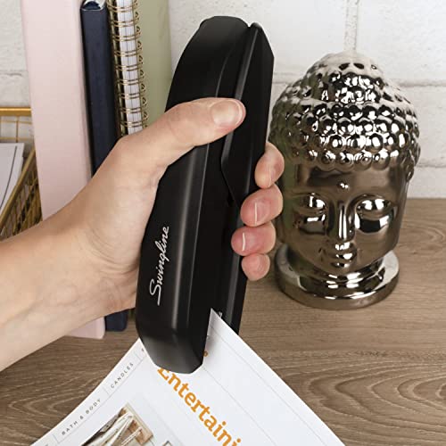 Swingline 2-Pack Standard 20-Sheet Stapler, Eco Version, Jam Free (54501) Black