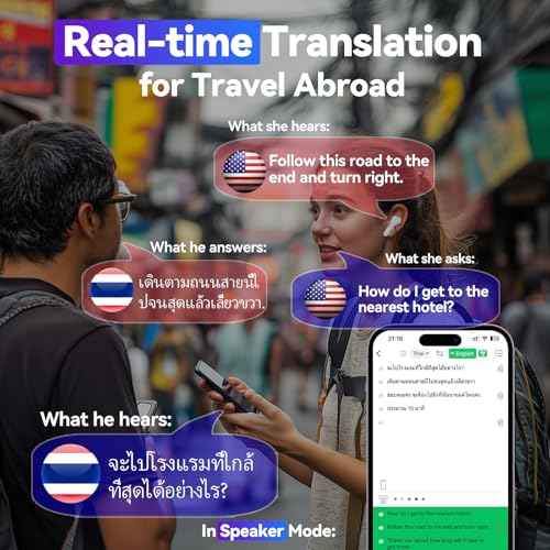 B11 Instant Translator Earbuds - 138 Language Voice Translation Device Two Way, Translating Earbuds Real Time, Aud?fonos Traductor de Voz Instant?neos de Idiomas Espa?ol Ingles (White)