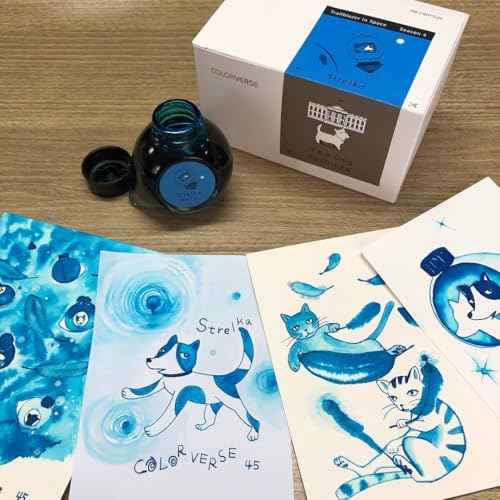 Colorverse Ink - Trailblazer in Space - Strelka (65ml) & JFK's Dog Pushinka (15ml)