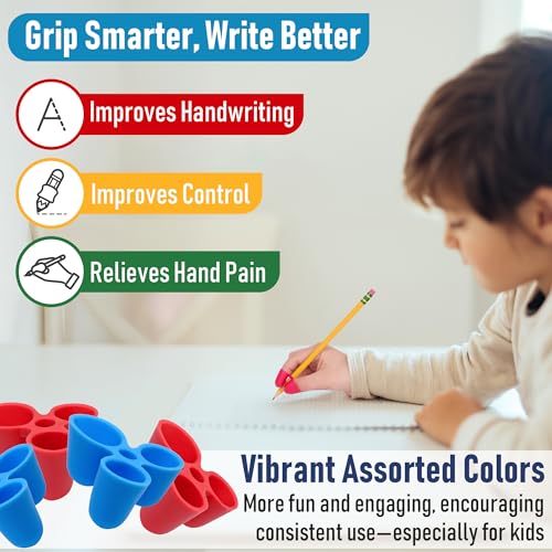 The Pencil Grip The Classics Writing CLAW Medium 6 Pack - Ergonomic Pencil & Utensil Grip for Kids & Special Needs