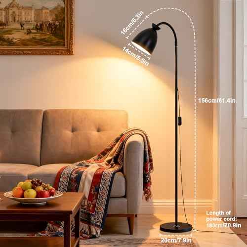Yellow Stand lamp Bedroom Bedside lamp