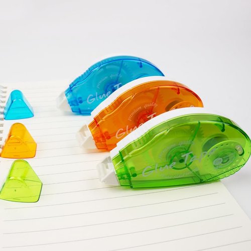 6 Pack Double Sided Tape Roller Permanent Adhesive Tape Dispenser Runner