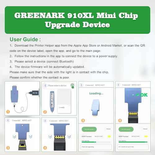 GREENARK Compatible 910xl Ink cartridges 910 XL Replacement for OfficeJet 8010 8012 8013 8014 8015 8017 8018 8020 8022 8023 8024 8025 8026 8028 8035 Printer. (NOT Compatible with e Series Printer)