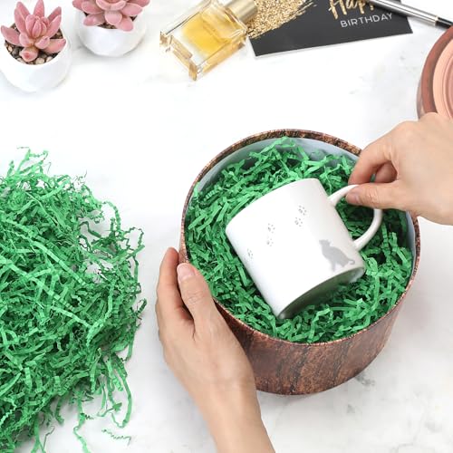 hasumcol 2.2LB - Crinkle Cut Shredded Paper for Gift Box Baskets,