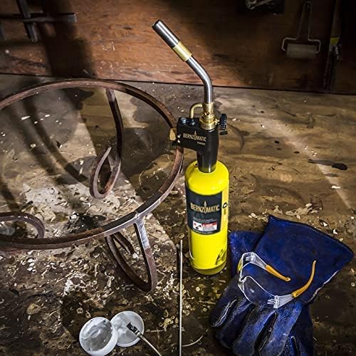 Bernzomatic MAP-Pro Gas Torch Cylinder - Pre-Filled 14.1 oz | Pack of 4 for Precision Heating