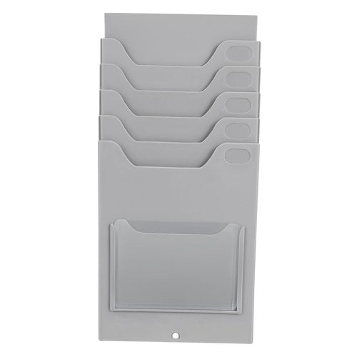 Homoyoyo Strong Material Card Rack Pocket Magnetic Timecard Holder Easy to Organize