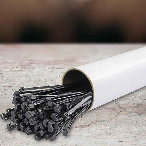 MagicWater Supply Mailing Tube 3 in x 18 in White - 10 Pack - for Shipping and Storage of Posters, Arts, Crafts, and Documents