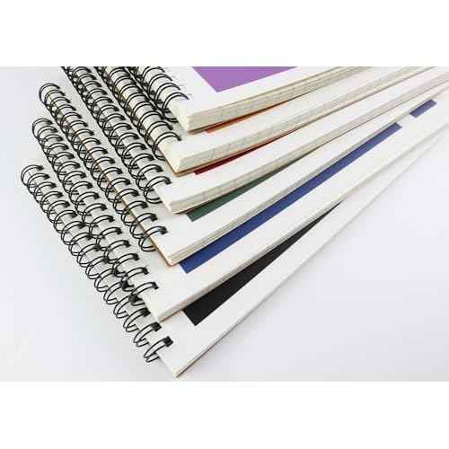 Top Spiral Steno Pads,6 Pack Notepads 6x9 Inches,80 Sheets White Paper Gregg Rule Steno Notebooks for Writing Notes in School, University, College, Office