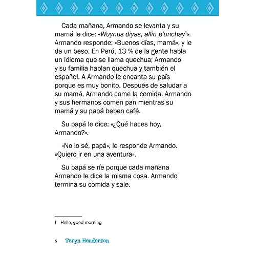 Teacher's Discovery Armando, la Alpaca aventurera Spanish Level 1 Acquisition Reader