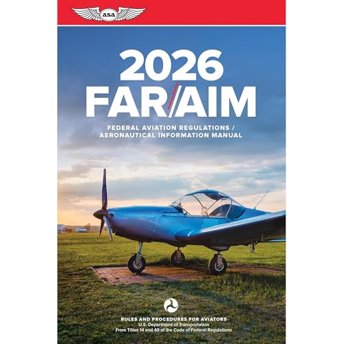 DIY Kit 2026 ASA FAR/AIM Book + 75 Tabs for Certified Flight Instructor - CFI Kit