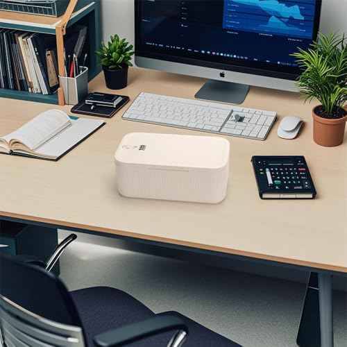 Lockable Storage Box,Medicine Lock Box Travel Case,Refrigerator Bin Container for Food,Medicines,Snacks,Locking Mobile Cell Phone Device Jail,Small Lockbox for Office,Home,School,Father Gift (Cream)