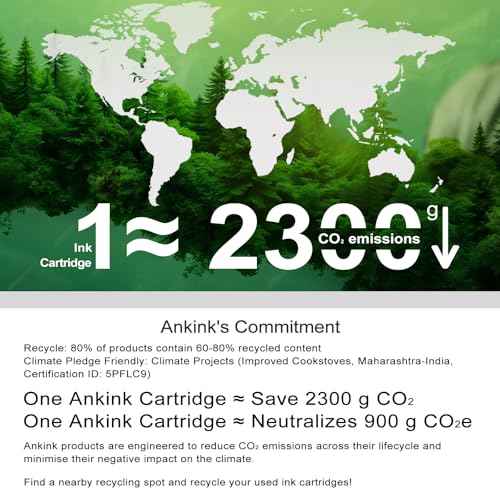 Ankink Compatible Ink Cartridge Replacement for Canon 260 261 260XL 261XL PG-260 CL-261 XL Cartridges for Cannon TR7020 TR7020a TR7022 TS6420 TS6400 TS5300 TS5320 TS6420a (Black and Tricolor,2-Pack)