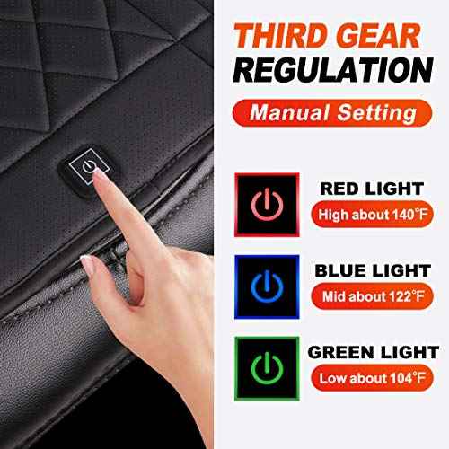 Heated Seat Cushion with Pressure-Sensitive,Heated Seat Cover for Home, Office and More