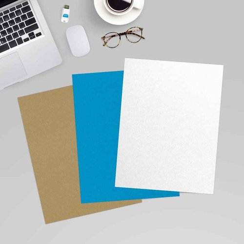 LUXPaper 8.5" x 11" Cardstock | Letter Size | Crystal Metallic | 105lb. Cover (192lb. Text) | 250 Qty