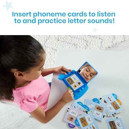 hand2mind Talking Mirror My Sounds Phoneme Set, Letter Sounds Flash Cards, Toddler Speech Therapy Materials, Phonics Manipulatives, Phonemic Awareness, Preschool Learning Activities, Kids Travel Toys