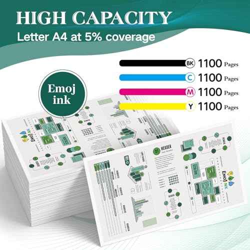 822XL Ink Cartridges Combo Pack Remanufactured for Epson 822XL Ink Cartridges for Epson 822 High Yield T822 T822XL for Epson Workforce Pro WF-3820 WF-4820 WF-4830 WF-4833 WF-4834 (5 Pack)