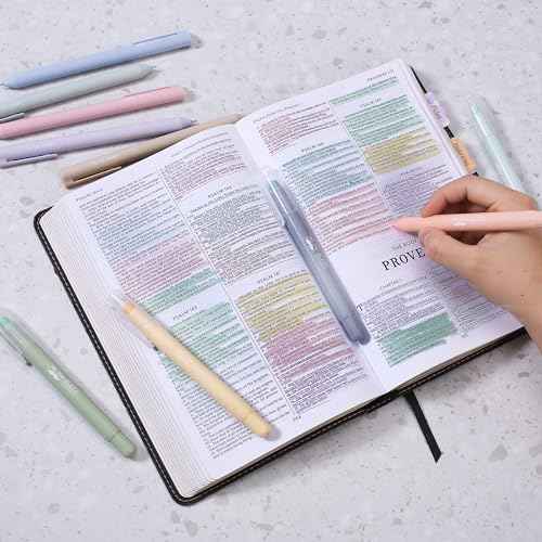 Mr. Pen- Bible Highlighters and Pens, 10 Pack, Gel Highlighters and Pens, Bible Journaling Kit