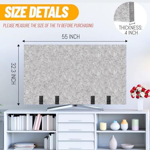 TV Moving Cover Flat Screen Heavy Duty Felt Protector Anti-Scratch