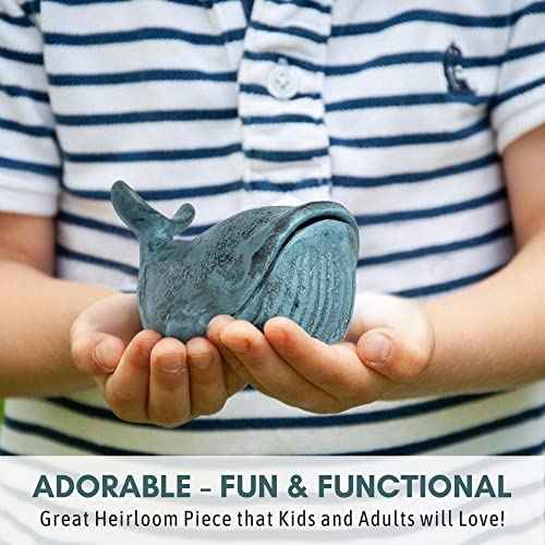 Cast Iron Decorative Door Stop - Bookend - Beach and Nautical D?cor - Heavy Door Stopper, Beach Decoration for Home - Recycled Cast Iron Heirloom Piece