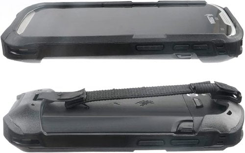 IYOUBOL Rugged Protective Bumper Case with Hand Strap for Zebra TC51/TC52/TC56 - Black