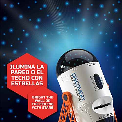 Discovey 6000076 Space Projector, White