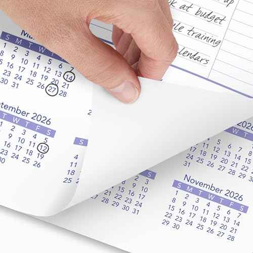 AT-A-GLANCE 2026 Wall Calendar, 15-1/2" x 22-3/4", Large (PM32826)