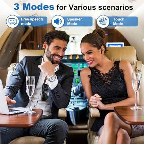 Real Time Language AI Translator Earbuds, Seamless 144 Language Translation with App Support for iOS and Android, Bluetooth 5.3 Connectivity - Audio Translator (Black)