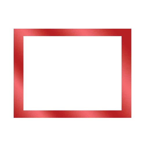ArtSkills 22" x 28" White Poster Board with Red Metallic Border, 15-Pack
